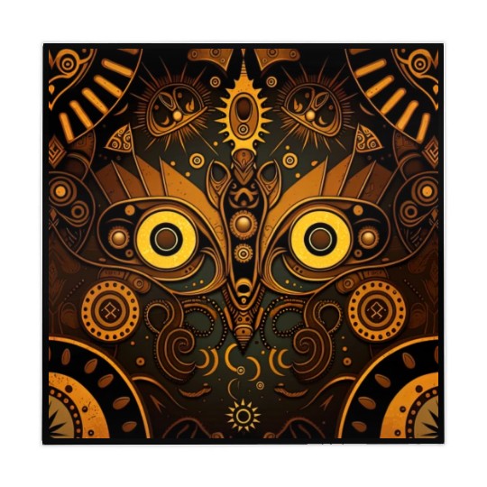 New Age 1920s Abstract Steampunk Design Mahjong Mats