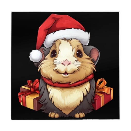 Guinea pig Christmas Mahjong Mats