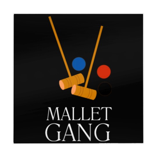 Lawn Game - Golf Croquet Player Mahjong Mats