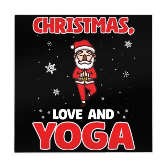 Yogini Yoga Meditation Christmas, Love And Yoga Mahjong Mats