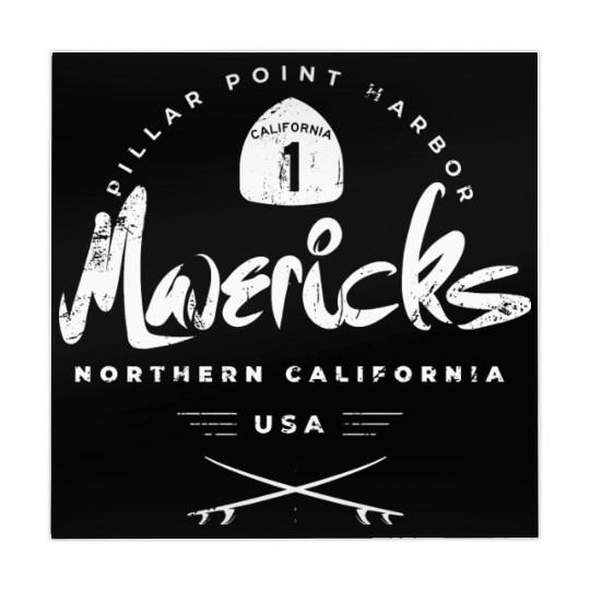 Mavericks Pillar Point California Mahjong Mats
