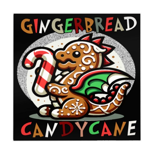 Gingerbread & Candy Cane - A Gingerbread Dragon Mahjong Mats