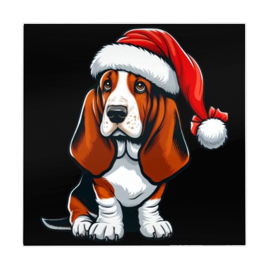 Basset Hound Xmas Gifts Mahjong Mats