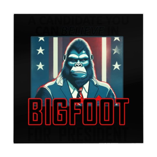 Bigfoot For President Mahjong Mats