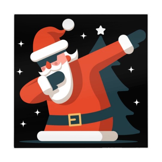 Dabbing Santa Mahjong Mats