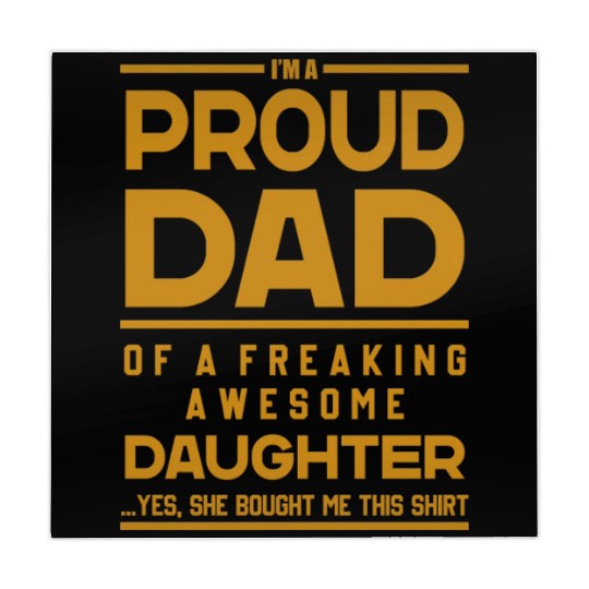 I m A Pround Dad Of A Freaking Awesome Daughter Mahjong Mats