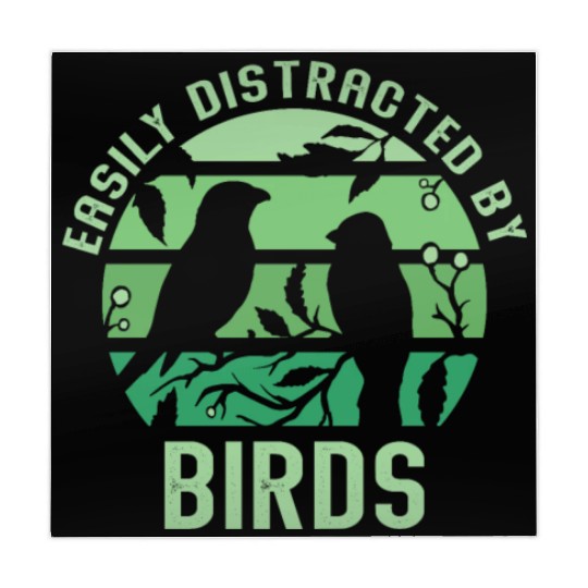 Easily Distracted By Birds Bird Lover Mahjong Mats