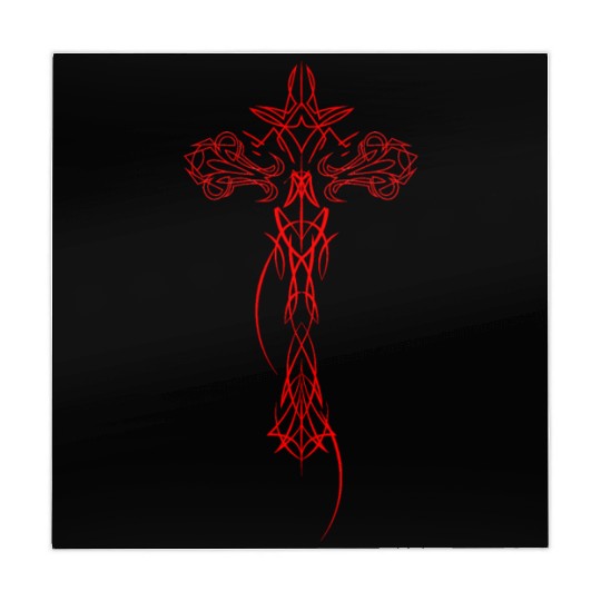 Cyber Crucifix Awesome Cybersigilism For Geometric Mahjong Mats