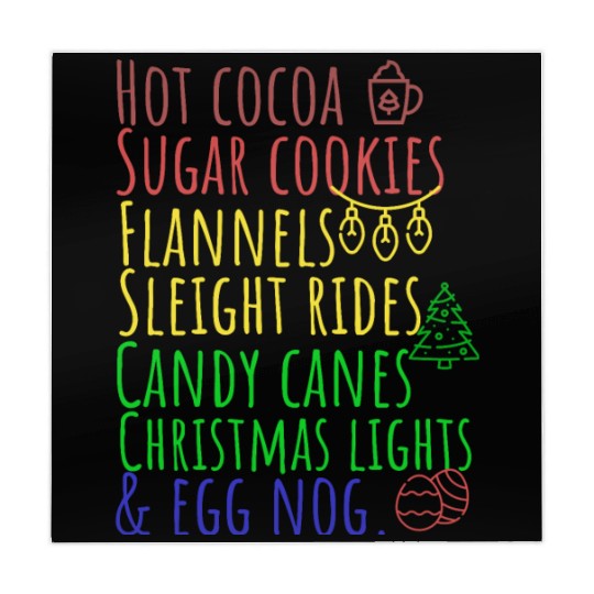 Hot cocoa sugar cookies Christmas lights Mahjong Mats