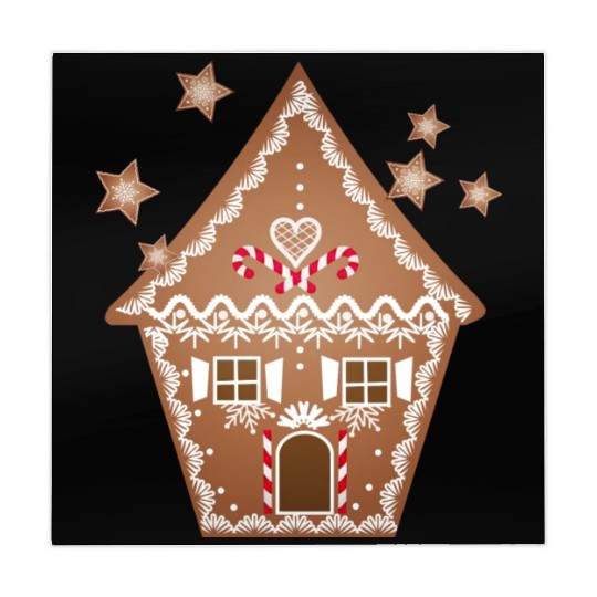 Cookies and gingerbread house for Christmas Mahjong Mats