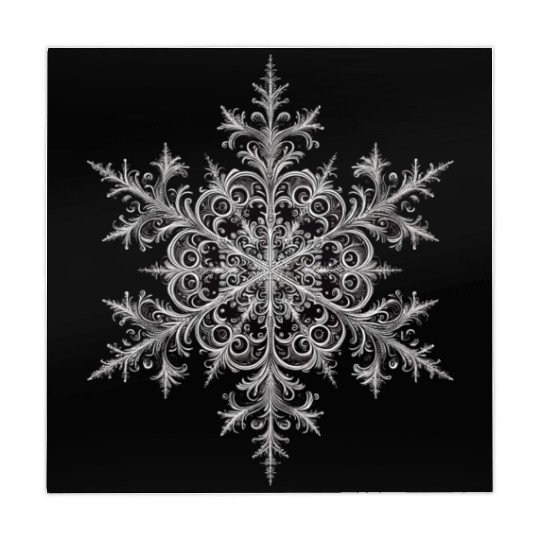Baroque Snowflake Elegance Mahjong Mats