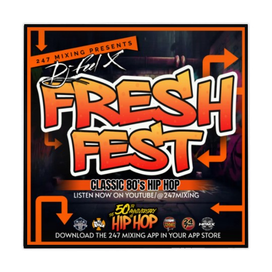 Dj Feel X - Fresh Fest Vol 1Classic 80s Hip Hop Mahjong Mats