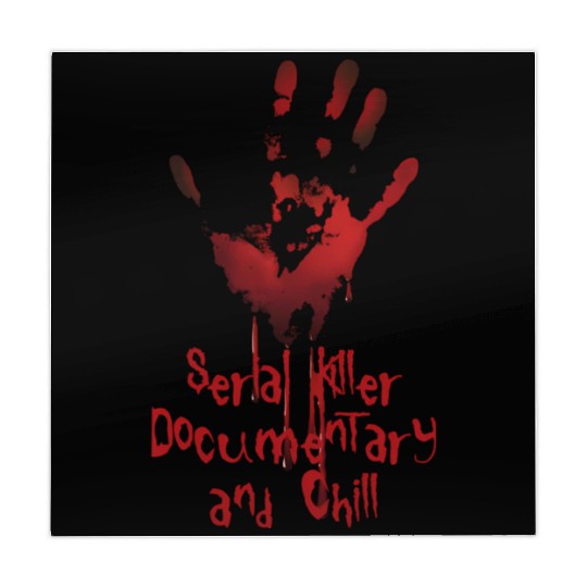 Serial Killer Documentary And Chill Mahjong Mats