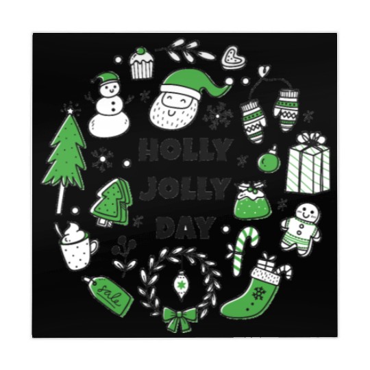 Holly Jolly Day Mahjong Mats