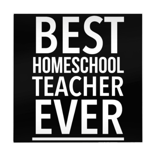 Best Homeschool Teacher Ever Funny Mahjong Mats