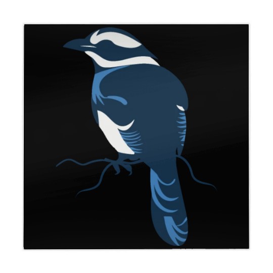 Blue Jay Bird Mahjong Mats