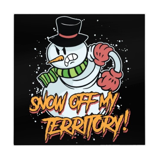 Snow Off my Territory! Snowman Angry Snow Mahjong Mats