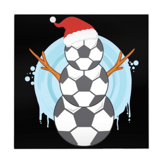 Soccer Snowman Christmas Time Winter Season Mahjong Mats