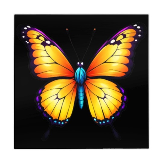 Cartoonish Butterfly Mahjong Mats