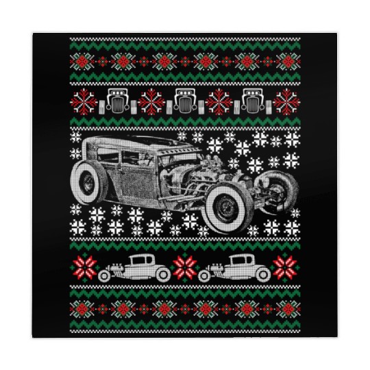 Hot Rod Ugly Muscle Car Mahjong Mats