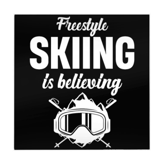 Freestyle Skiing Is Believing Snowboard Mahjong Mats