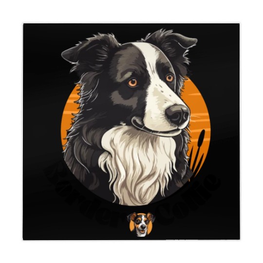 Border Collie my favorite dog Mahjong Mats