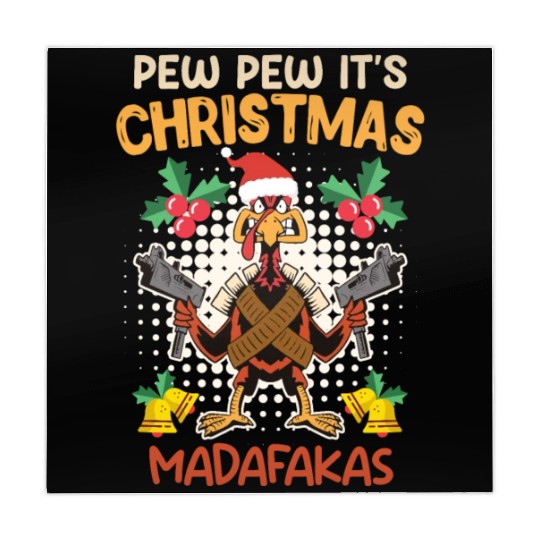 Christmas Pew It's Christmas Madafakas X-Mas Mahjong Mats