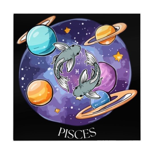 Pisces zodiac sign Mahjong Mats