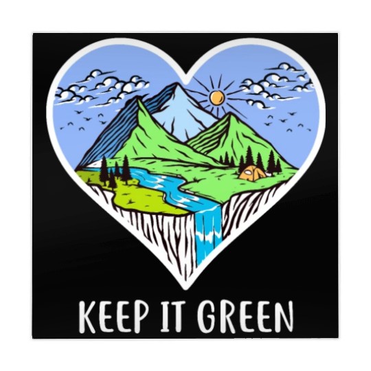 Environment keep it green Mahjong Mats