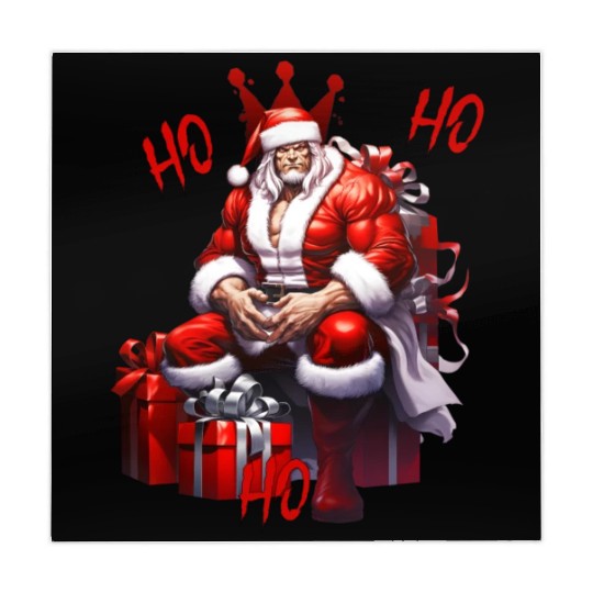 Ho Ho Ho Gym Santa Mahjong Mats