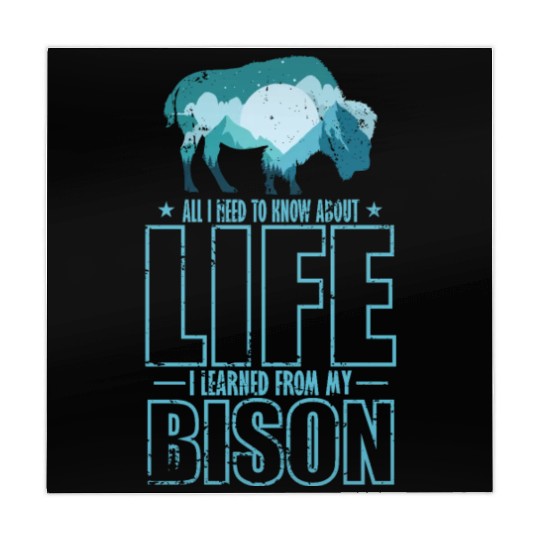 All I know about Life I Learned from my Bison Mahjong Mats