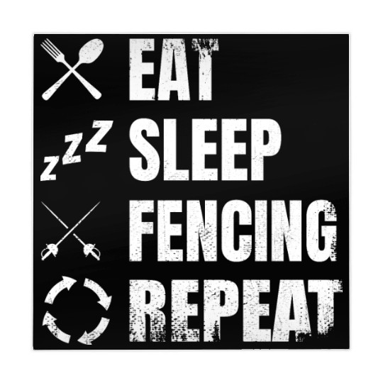 Fencing Daily Routine Mahjong Mats