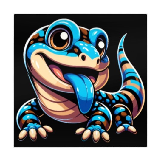 Lizard Collector Reptile Lover Blue Tongue Skink Mahjong Mats