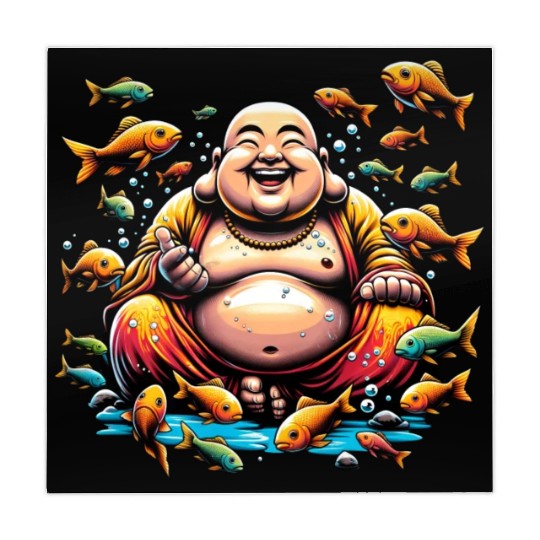 Buddhism and Underwater World - Peaceful Diving Mahjong Mats