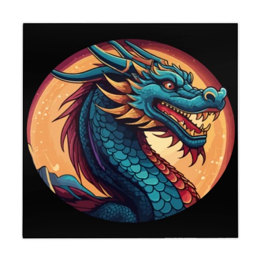 traditional Chinese dragon Mahjong Mats