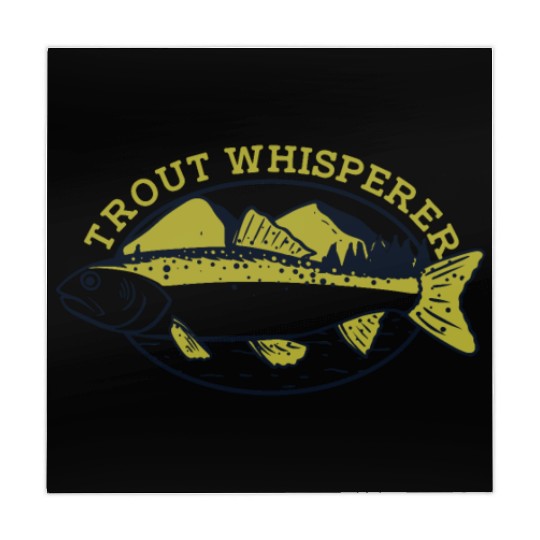 Trout Whisperer Boat Ice Fisherman Deep Sea Fly Mahjong Mats