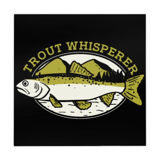 Trout Whisperer Boat Ice Fisherman Deep Sea Fly Mahjong Mats