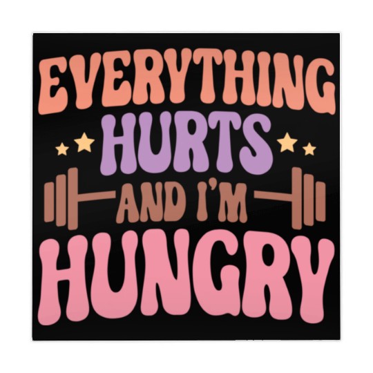 Everything Hurts and I'm Hungry Mahjong Mats