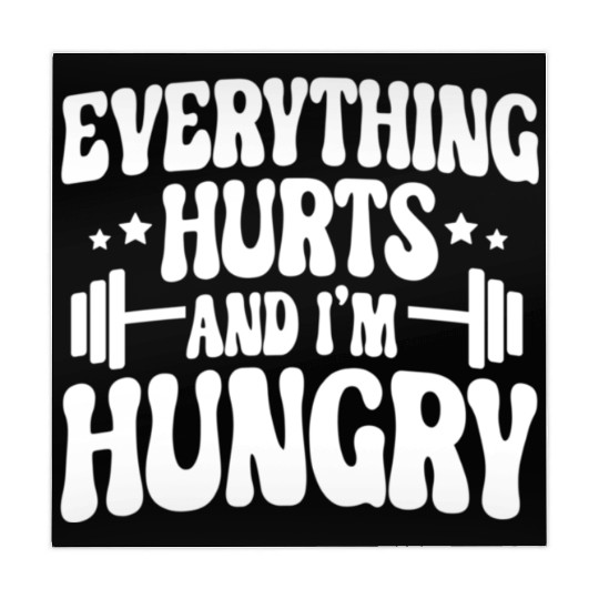 Everything Hurts and I'm Hungry Mahjong Mats