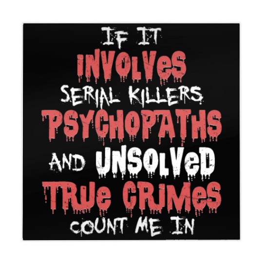 True Crime Podcast Murder Show Serial Killer Mahjong Mats