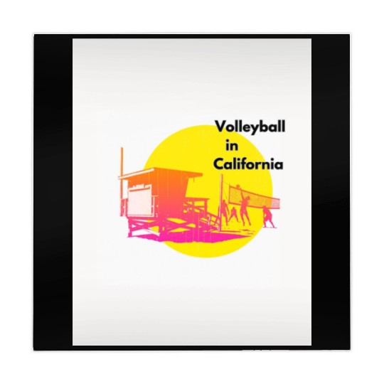 Volleyball in California Mahjong Mats