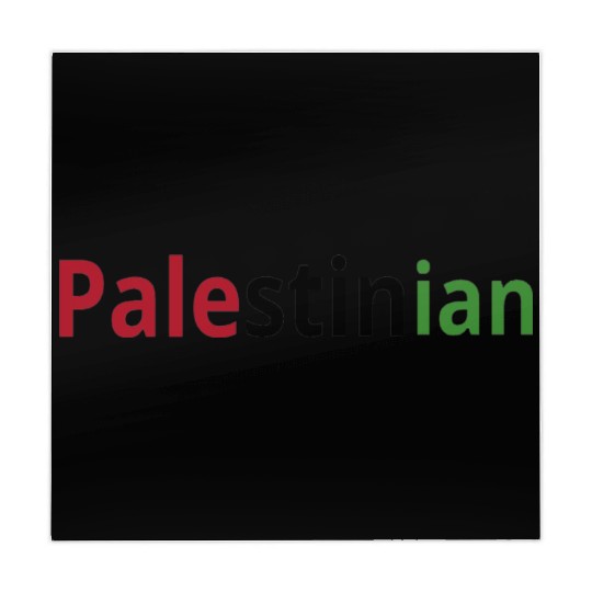 Free Palestine, red black and green, watermelon Mahjong Mats