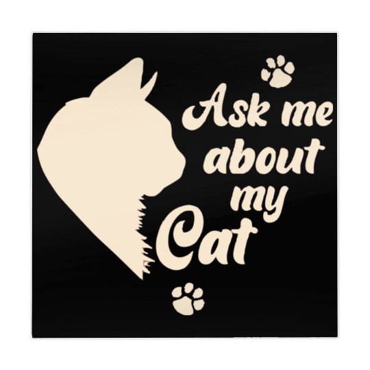 Ask Me About My Cat Lover Mom Gift Mahjong Mats