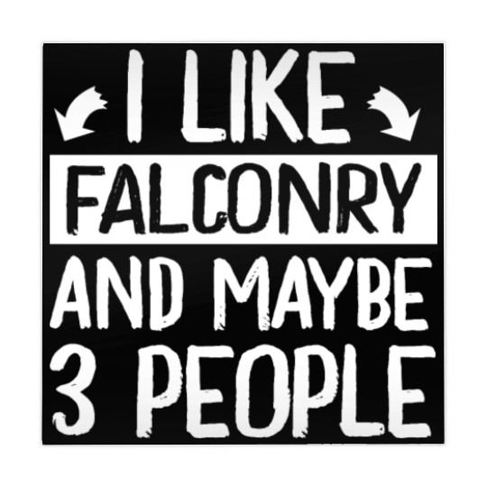 I Like Falconry and Maybe 3 People Falconer Mahjong Mats