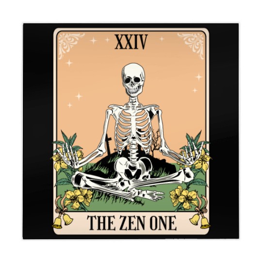 Funny Tarot Card Yoga Meditation Zen Mahjong Mats