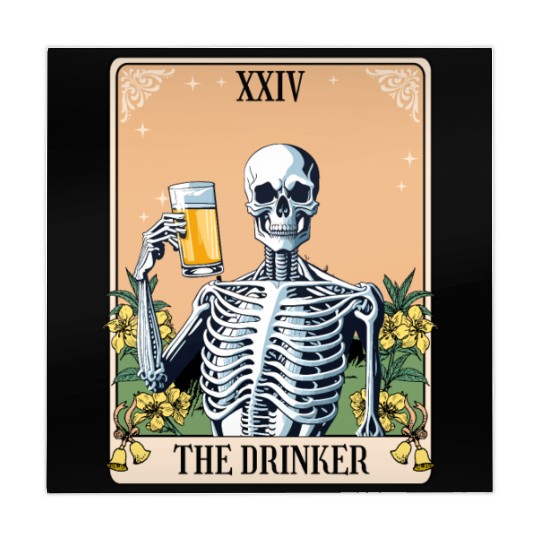 Funny Tarot Card Craft Beer Alcohol Mahjong Mats
