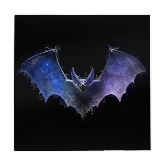 Celestial Bat Gothic Space Galaxy Vampire Grunge A Mahjong Mats