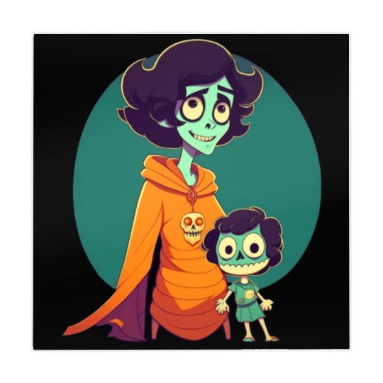 Spooky mama Mahjong Mats