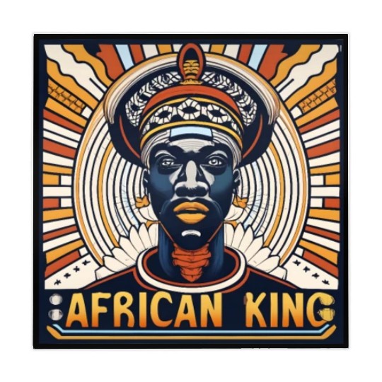 African King Gift For Afrocentric Lovers Mahjong Mats