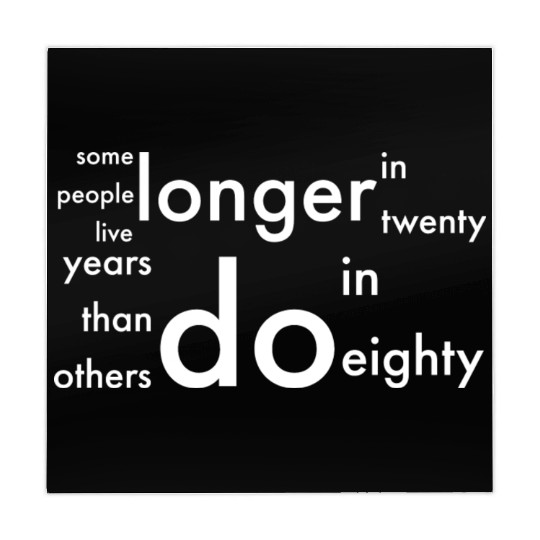 doctor who quotes ,some people live longer Mahjong Mats